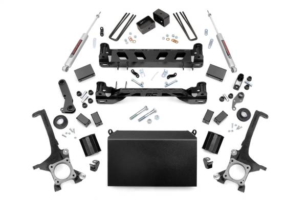 Rough Country - Rough Country Suspension Lift Kit w/Shocks 6 in. Lift Incl. Strut Spacers Rear N3 Shocks  -  75230 - Image 1