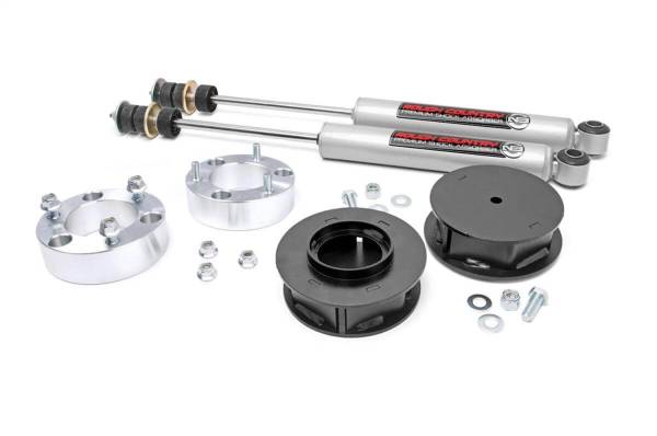 Rough Country - Rough Country Suspension Lift Kit w/Shocks 3 in. Lift Incl. Front Strut Ext. Rear Coil Spring Spacers Hardware Rear Premium N3 Shocks  -  76530 - Image 1