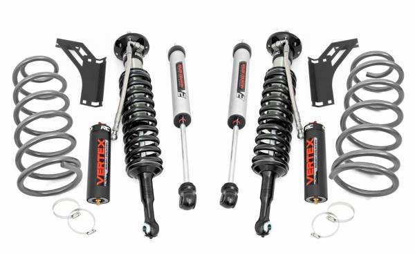 Rough Country - Rough Country Lowering Kit 2 in. Front Drop 4 in. Rear Drop  -  76657 - Image 1