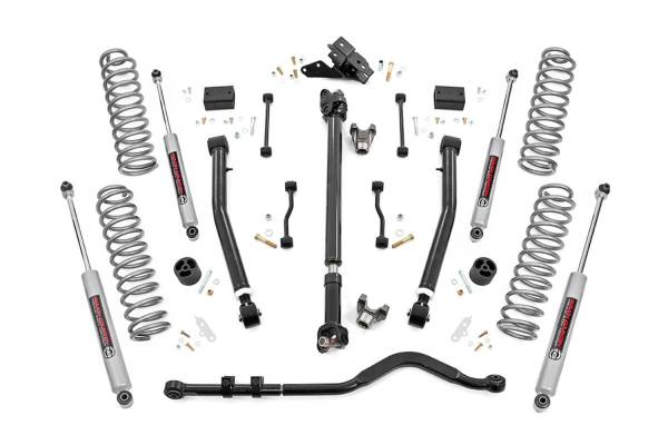 Rough Country - Rough Country Suspension Lift Kit Stage 2 Coils Adjustable Control Arms  -  78230 - Image 1