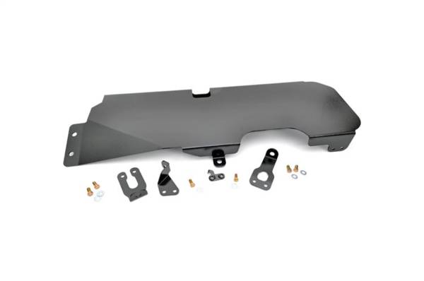 Rough Country - Rough Country Gas Tank Skid Plate 3/16 in. Thick Steel Incl. Mount Brackets Hardware  -  794 - Image 1