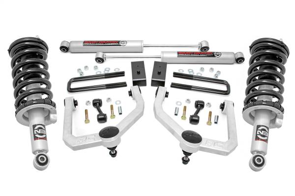 Rough Country - Rough Country Bolt-On Lift Kit w/Shocks 3 in.  -  83432 - Image 1