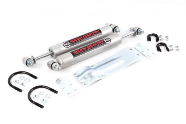 Rough Country - Rough Country N3 Dual Steering Stabilizer  -  8735630 - Image 1
