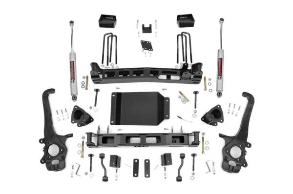 Rough Country - Rough Country Suspension Lift Kit w/Shocks 4 in. Lift  -  874.20 - Image 1