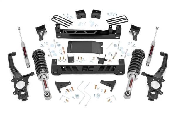 Rough Country - Rough Country Suspension Lift Kit w/Shocks 6 in. Lift Incl. Knuckles  -  87932 - Image 1