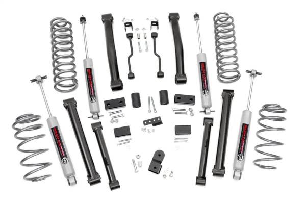 Rough Country - Rough Country Suspension Lift Kit w/Shocks 4 in. Lift  -  900.20 - Image 1