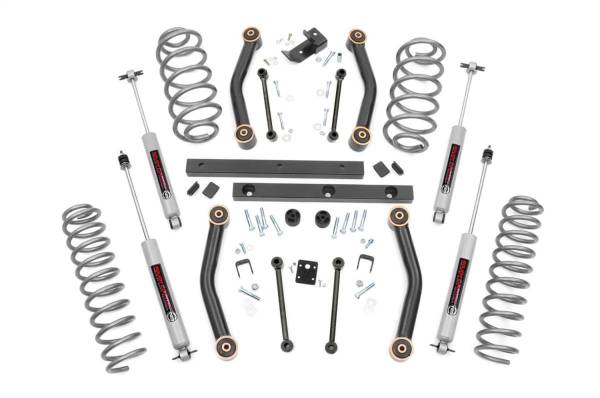 Rough Country - Rough Country X-Series Suspension Lift Kit w/Shocks 4 in.  -  90630 - Image 1