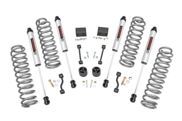 Rough Country - Rough Country Suspension Lift Kit w/V2 Shocks 2.5 in. Incl. Coil Springs Sway Bar Links Bump Stops  -  91370 - Image 1