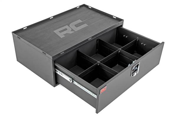 Rough Country - Rough Country Storage Box Metal w/Slide Out Lockable Drawer  -  99030 - Image 1