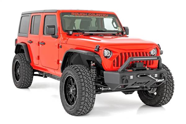 Rough Country - Rough Country Fender Flares High Clearance LED Flare Kit UV Treated  -  99036 - Image 1