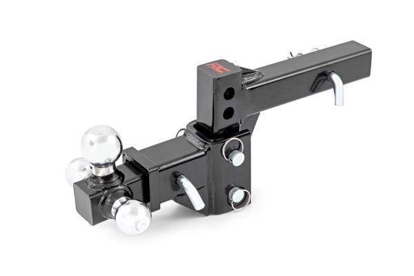 Rough Country - Rough Country Class III 2 in. Receiver Hitch Multi-Ball Adjustable Hitch  -  99100 - Image 1