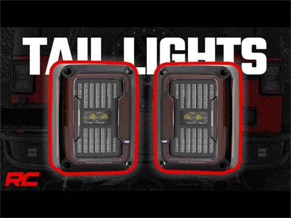 Rough Country - Rough Country Tail Lights LED Waterproof Heat Resistant  -  RCH5800 - Image 1