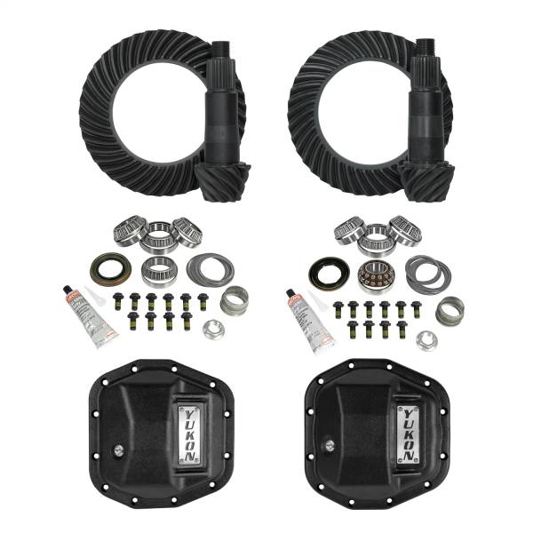 Yukon Gear - Yukon Gear Yukon Stage 2 Re-Gear Kit upgrades front and rear diffs incl diff covers  -  YGK065STG2 - Image 1