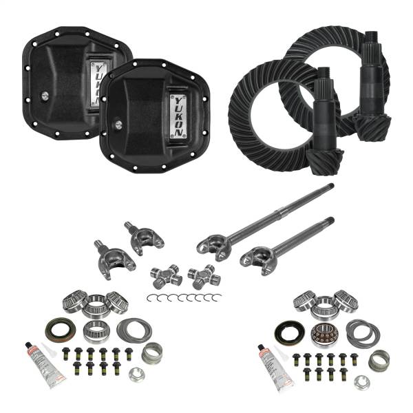 Yukon Gear - Yukon Gear Stage 3 Re-Gear Kit upgrades front/rear diffs 28 spl incl covers/fr axles  -  YGK065STG3 - Image 1