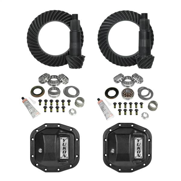 Yukon Gear - Yukon Gear Yukon Stage 2 Re-Gear Kit upgrades front and rear diffs incl diff covers  -  YGK071STG2 - Image 1