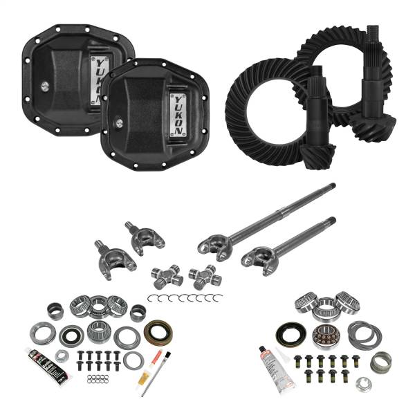 Yukon Gear - Yukon Gear Stage 3 Re-Gear Kit upgrades front/rear diffs 24/28 spl incl covers/fr axles  -  YGK076STG3 - Image 1