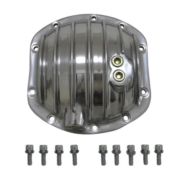 Yukon Gear - Yukon Gear Polished Aluminum Replacement Cover for Dana 30 standard rotation  -  YP C2-D30-STD - Image 1