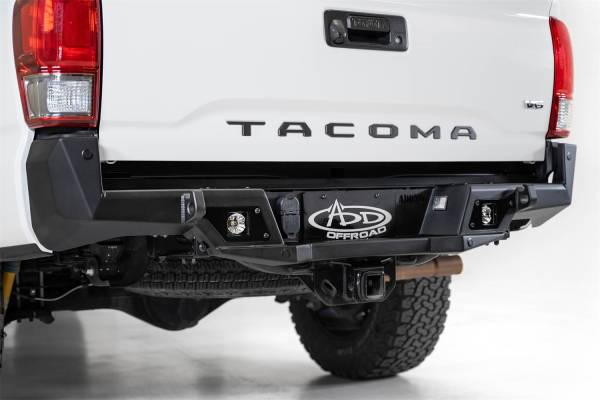 Addictive Desert Designs - Addictive Desert Designs Stealth Fighter Rear Bumper Black Powdercoat Light Mount  -  R681241280103 - Image 1