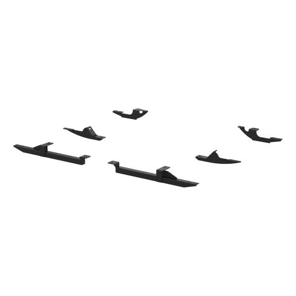 ARIES - ARIES Mounting Brackets for AeroTread Black CARBIDE BLACK POWDER COAT - 2051134 - Image 1