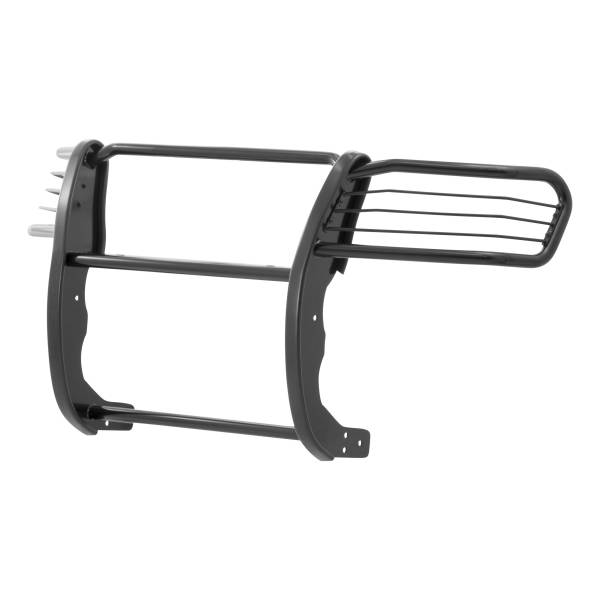 ARIES - ARIES Black Steel Grille Guard, Select Toyota Tacoma Black SEMI-GLOSS BLACK POWDER COAT - 2054 - Image 1