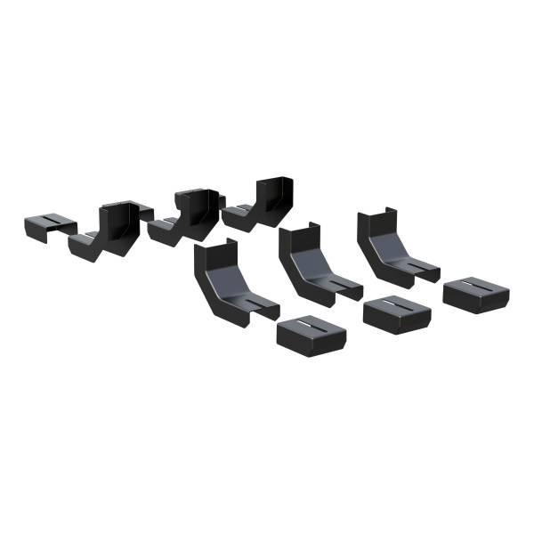 ARIES - ARIES VersaTrac Bracket Covers (6-Pack) CARBIDE BLACK POWDER COAT - 2055160 - Image 1