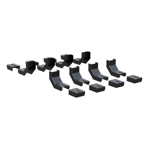 ARIES - ARIES VersaTrac Bracket Covers (8-Pack) CARBIDE BLACK POWDER COAT - 2055180 - Image 1