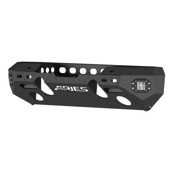 ARIES - ARIES TrailChaser Jeep Wrangler JL, Gladiator Steel Front Bumper (Option 5) TEXTURED BLACK POWDER COAT - 2082071 - Image 1