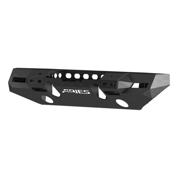 ARIES - ARIES TrailChaser Jeep Wrangler JL, Gladiator Steel Front Bumper (Option 7) TEXTURED BLACK POWDER COAT - 2082072 - Image 1