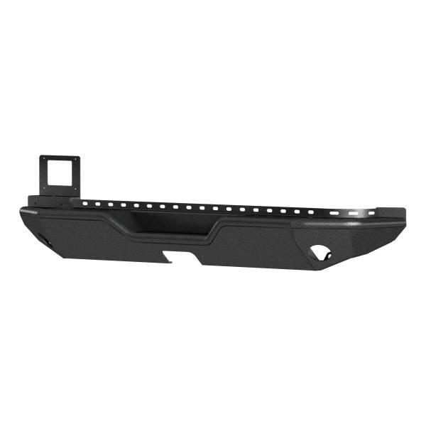 ARIES - ARIES TrailChaser Jeep Wrangler JL Steel Rear Bumper TEXTURED BLACK POWDER COAT - 2082080 - Image 1