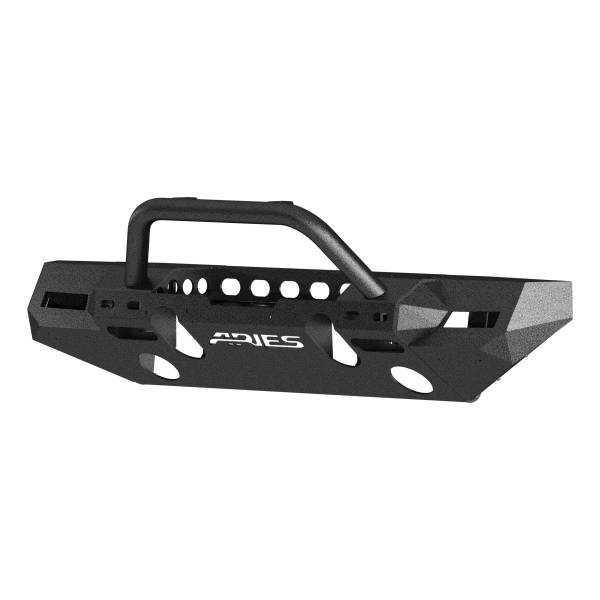 ARIES - ARIES TrailChaser Jeep Wrangler JL, Gladiator Steel Front Bumper (Option 8) TEXTURED BLACK POWDER COAT - 2082088 - Image 1