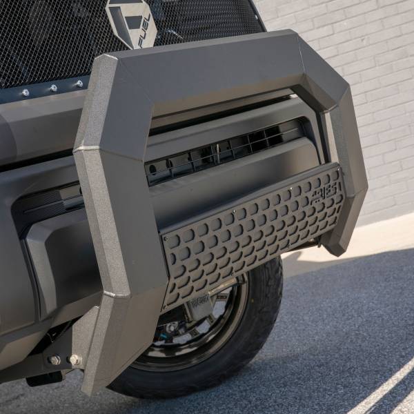 ARIES - ARIES AdvantEDGE 5-1/2" Black Aluminum Bull Bar, Select Silverado, Sierra 1500 Black CARBIDE BLACK POWDER COAT - 2164000 - Image 1