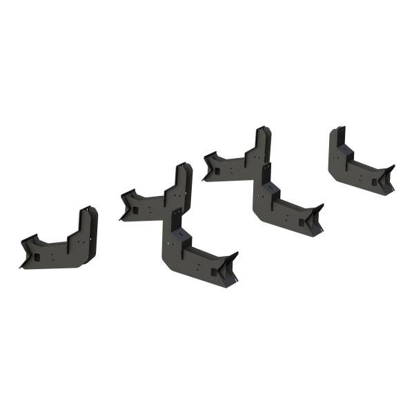 ARIES - ARIES Mounting Brackets for ActionTrac TEXTURED BLACK POWDER COAT - 3025160 - Image 1