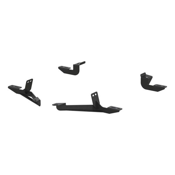 ARIES - ARIES Mounting Brackets for AeroTread Black CARBIDE BLACK POWDER COAT - 2051159 - Image 1