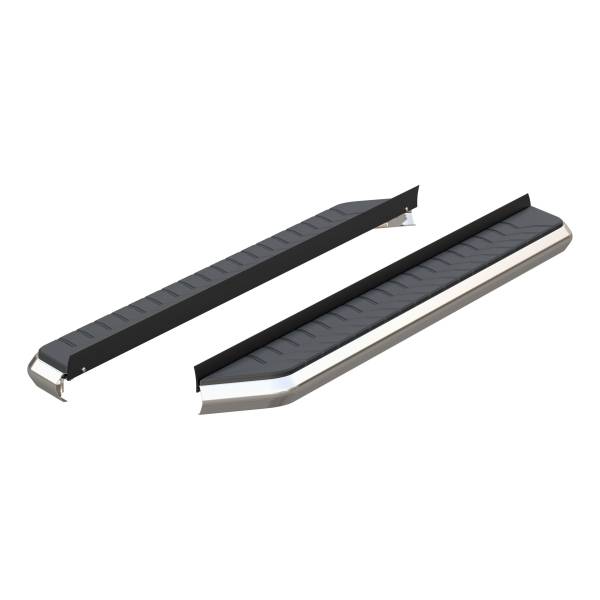 ARIES - ARIES AeroTread 5" x 67" Polished Stainless Running Boards (No Brackets) Polished Stainless - 2051867 - Image 1