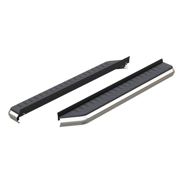 ARIES - ARIES AeroTread 5" x 70" Polished Stainless Running Boards (No Brackets) Stainless Polished Stainless - 2051870 - Image 1