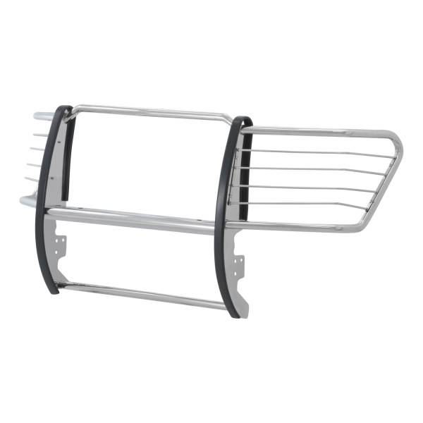 ARIES - ARIES Polished Stainless Grille Guard, Select Ford F250, F350, F450, F550 Super Duty Stainless Polished Stainless - 3064-2 - Image 1