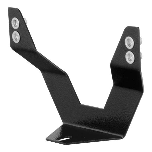 ARIES - ARIES 3" Bull Bar License Plate Bracket SEMI-GLOSS BLACK POWDER COAT - 35-0000 - Image 1