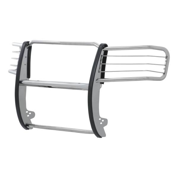 ARIES - ARIES Polished Stainless Grille Guard, Select GMC Sierra 2500, 3500 HD Stainless Polished Stainless - 4082-2 - Image 1