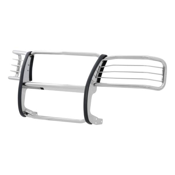 ARIES - ARIES Polished Stainless Grille Guard, Select GMC Sierra 1500, Classic Stainless Polished Stainless - 4062-2 - Image 1