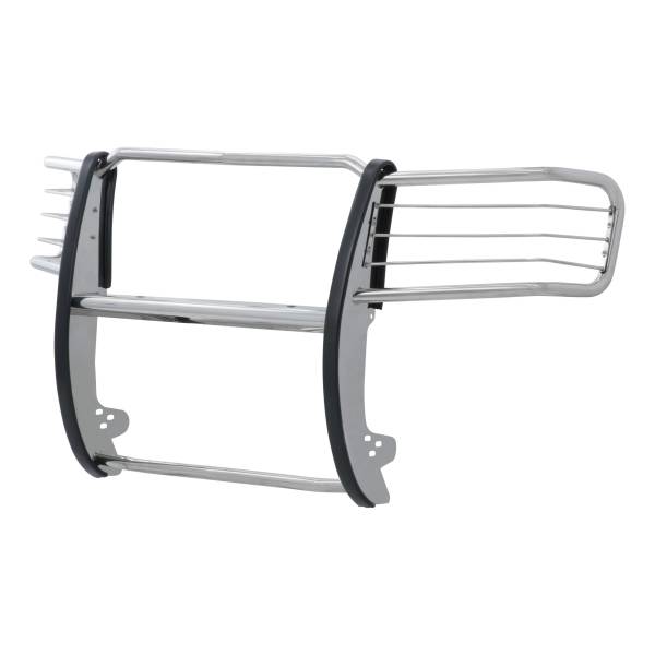 ARIES - ARIES Polished Stainless Grille Guard, Select GMC Sierra 2500, 3500 HD Stainless Polished Stainless - 4082-2 - Image 1