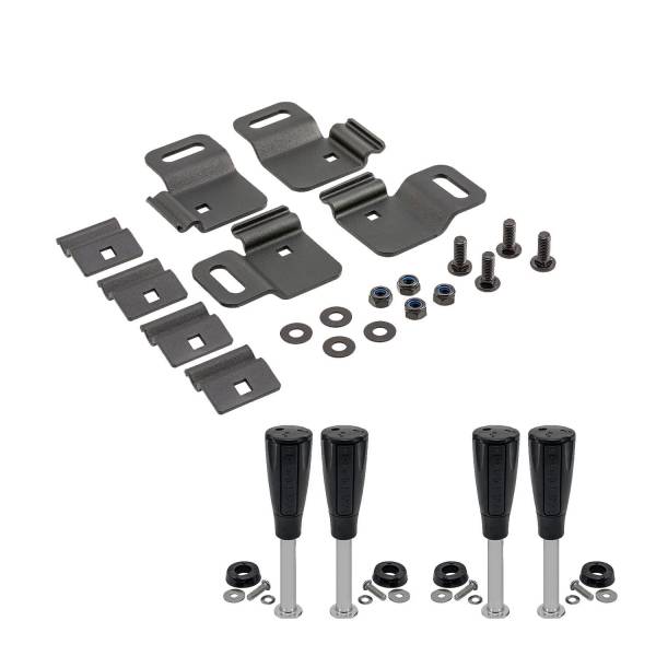 ARB - ARB BASE Rack TRED Kit for 4 Recovery Boards Black Powder-coated Aluminum - 1780310K2 - Image 1