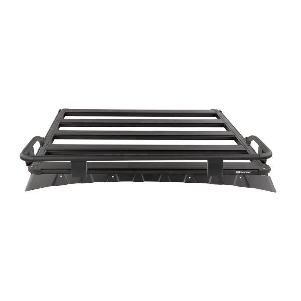 ARB - ARB BASE Rack Kit with Front 1/4 Guard Rail Black Extruded Aluminum - BASE315 - Image 1