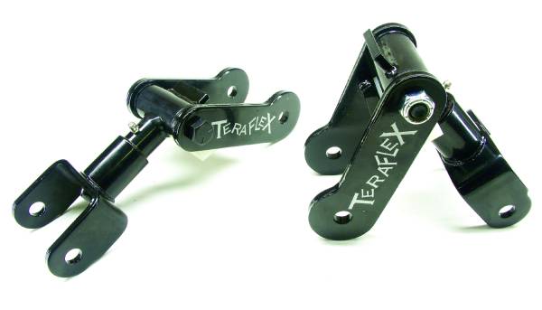 TeraFlex - TeraFlex CJ 76-86 Front Revolver Shackle Kit CJ Revolver Shackles - 1023000 - Image 1