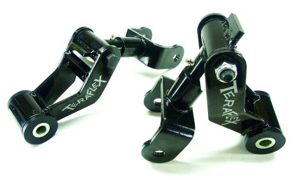 TeraFlex - TeraFlex XJ Revolver Shackle Kit XJ Revolver Shackles - 1074000 - Image 1