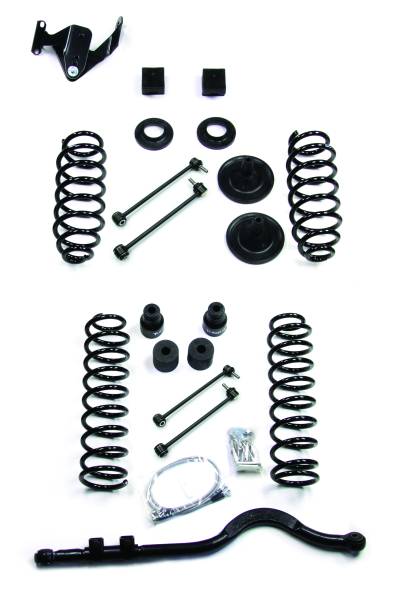 TeraFlex - TeraFlex JK 4 Door 3" Lift Kit w/ Trackbar JK4 3" Spring Lift - 1151220 - Image 1