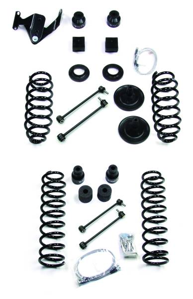 TeraFlex - TeraFlex JK 4 Door 4" Base Lift Kit JK4 4" Spring Lift - 1151401 - Image 1