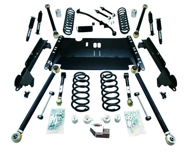 TeraFlex - TeraFlex TJ 3" Enduro LCG Lift Kit w/ 9550 Shocks TJ 3" Enduro & 9550 - 1249372 - Image 1