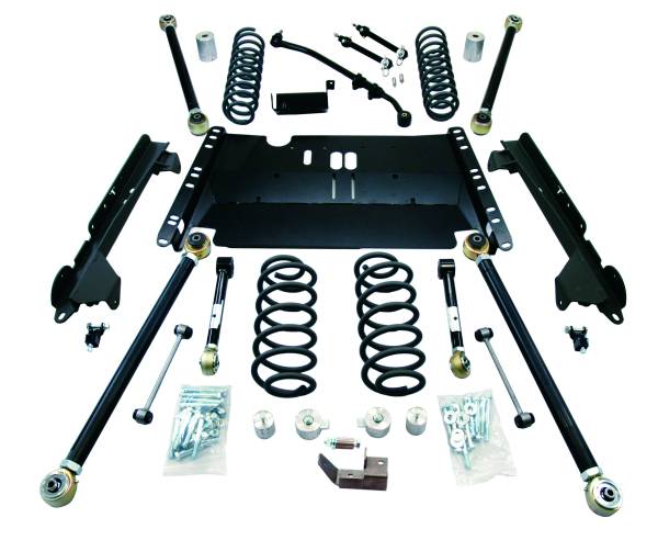 TeraFlex - TeraFlex TJ 3" Enduro LCG Long FlexArm Lift Kit TJ 3" EnduroLCG Lift - 1449372 - Image 1