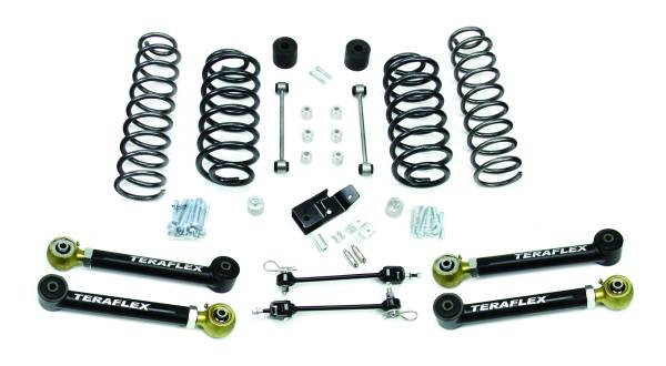 TeraFlex - TeraFlex TJ 3" Lift Kit w/ 4 Lower FlexArms TJ 3" 4-Arm Lift - 1456330 - Image 1