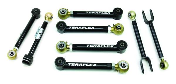 TeraFlex - TeraFlex TJ Complete 8 FlexArm Kit TJ-ZJ 8-Arm Kit - 1615000 - Image 1